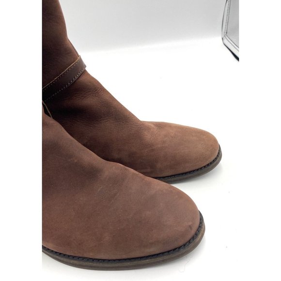 Cole Haan Women’s Leather Knee High Boots Brown‎ Distressed Size 8.5 B - Picture 10 of 16